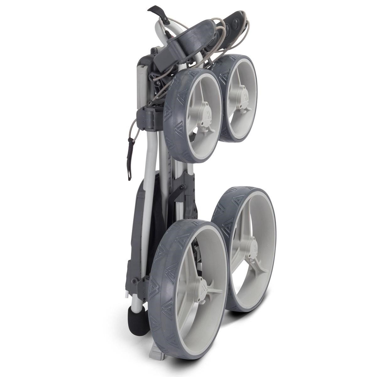 Big Max Blade Quattro manual trolley, grey-charcoal