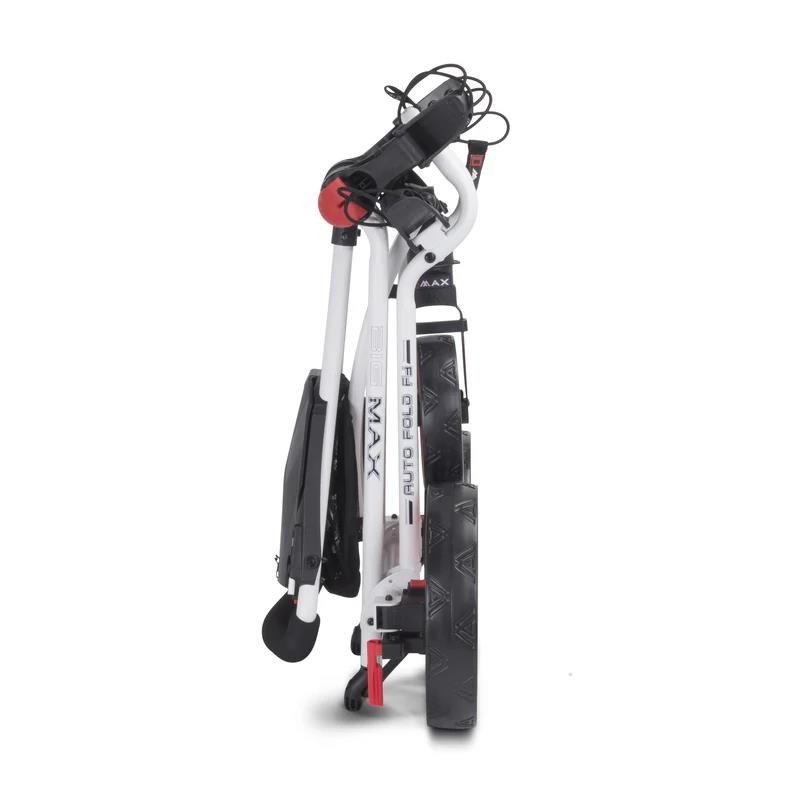 Big Max Autofold FF manual trolley, white/red