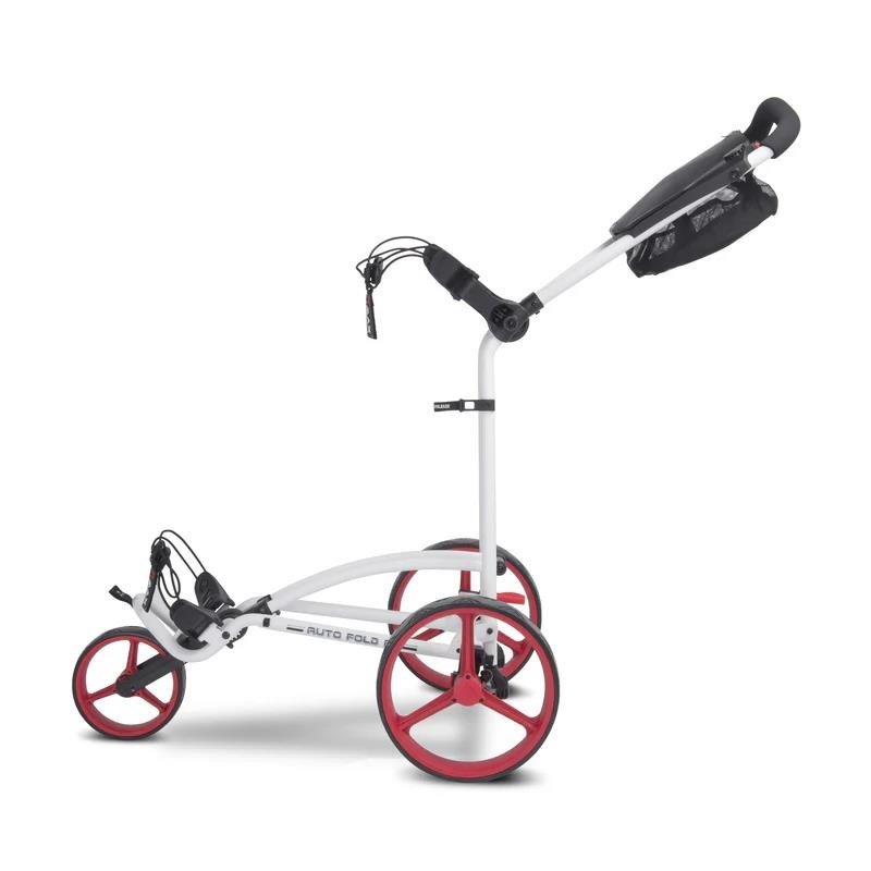 Big Max Autofold FF manual trolley, white/red