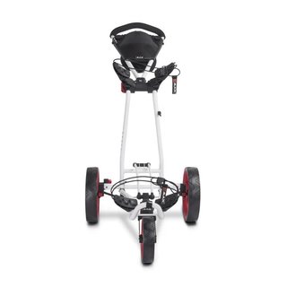 Big Max Autofold FF manual trolley, white/red