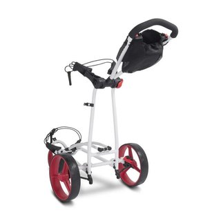 Big Max Autofold FF manual trolley, white/red