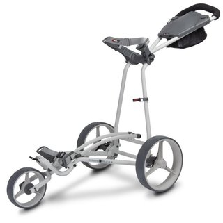 Big Max Autofold X manual trolley, grey-charcoal