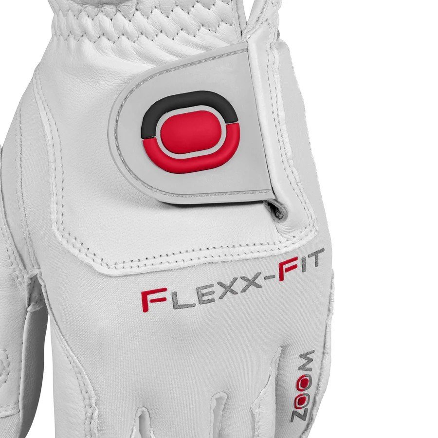 Zoom Zoom Tour mens golf glove, white
