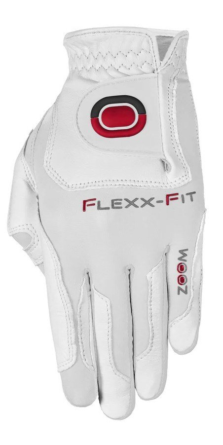 Zoom Zoom Tour mens golf glove, white