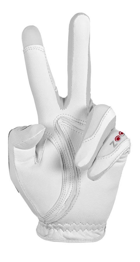 Zoom Zoom Tour mens golf glove, white