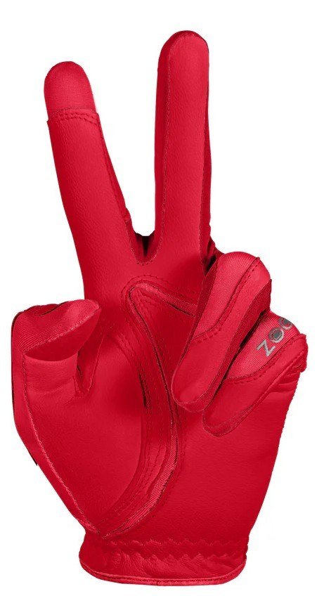 Zoom Zoom Tour mens golf glove, red