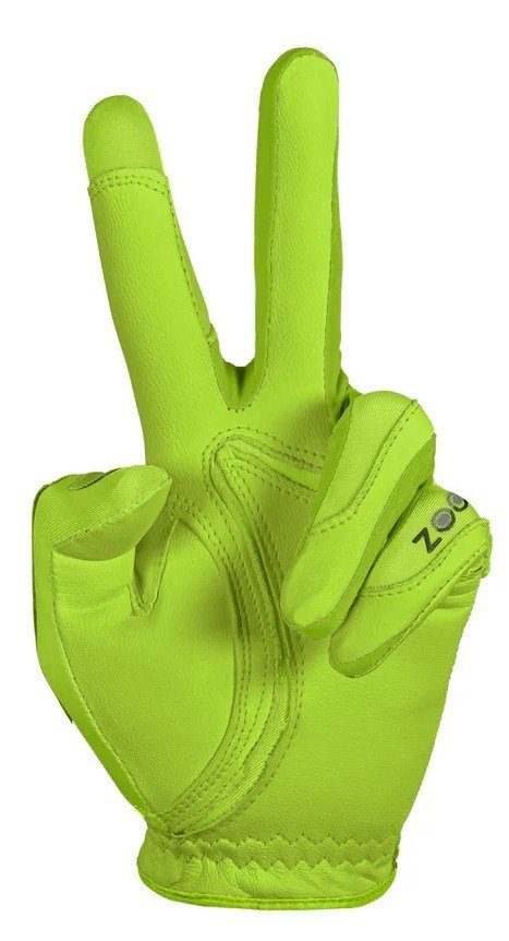 Zoom Zoom Tour mens golf glove, lime