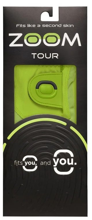 Zoom Zoom Tour ladies golf glove, lime