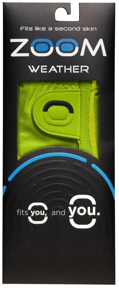 Zoom Zoom Weather ladies golf glove, lime