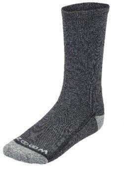 Zoom Crew unisex socks, charcoal/silver