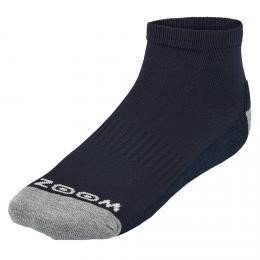 Zoom Ankle men's socks, navy/silver