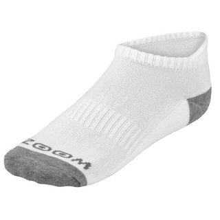 Zoom Ankle men's socks, white/silver