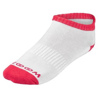 Zoom Ankle ladies socks (3 Pairs), white/fuchsia