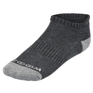 Zoom Ankle ladies socks (3 Pairs), charcoal/silver