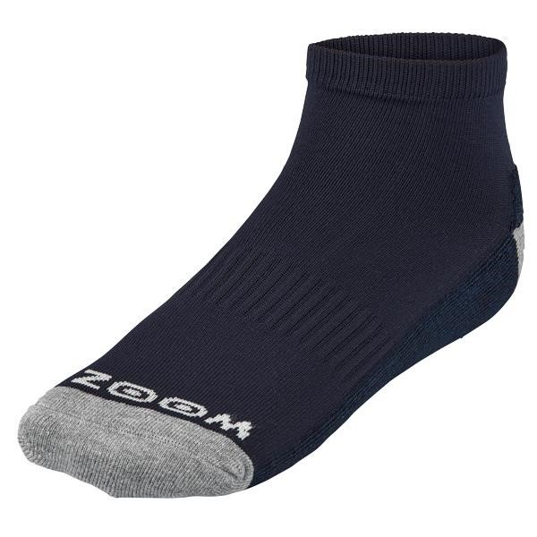 Zoom Ankle ladies socks (3 Pairs), navy/silver