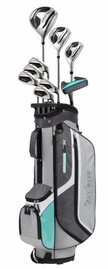 MacGregor CG3000 women's golf set, graphite, cart bag