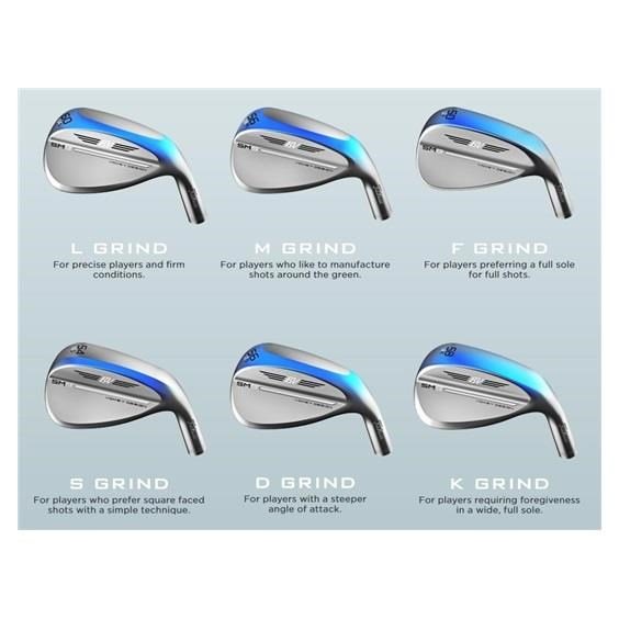 Titleist SM9 Tour Chrome women's wedge, graphite
