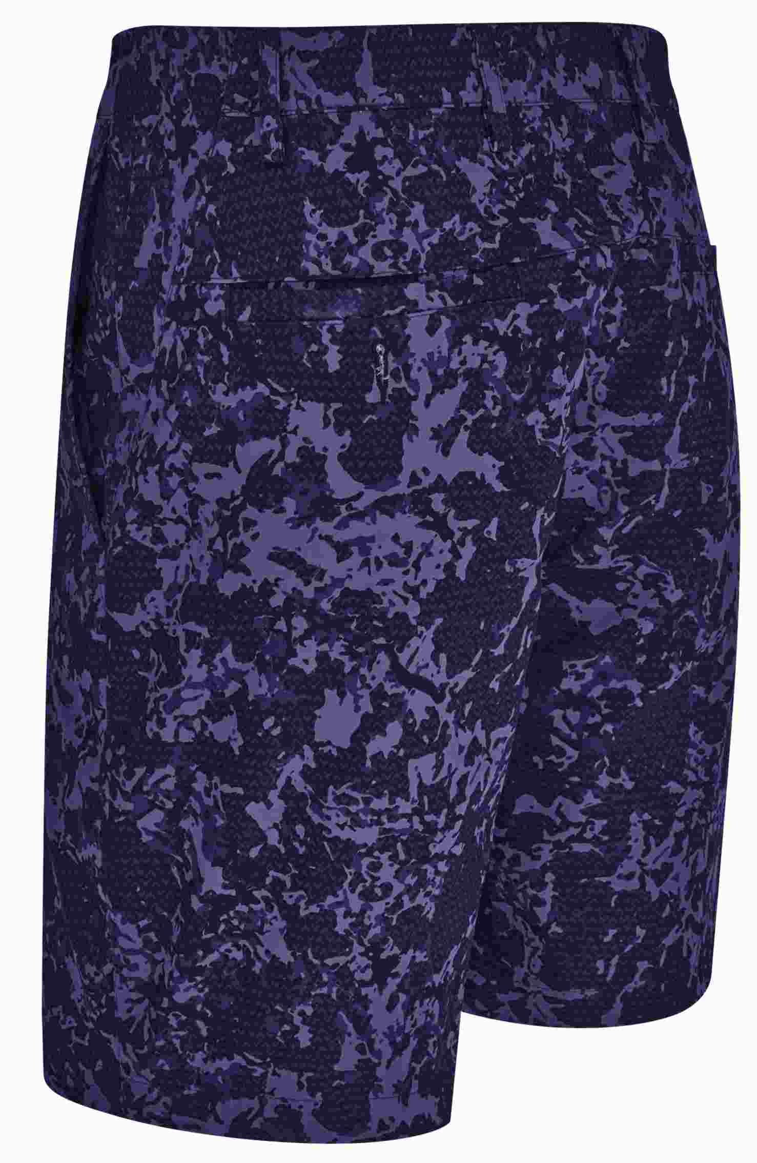 Callaway Abstract Camo men's shorts, navy blazer