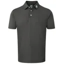 FootJoy Stretch Pique Solid men's polo, charcoal