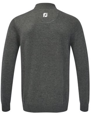 FootJoy Wool Blend 1/2 Zip men's pullover, grey
