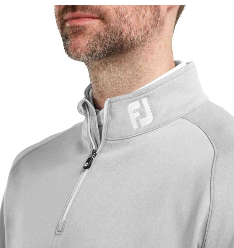 FootJoy Chill-Out men's sweatshirt, heather grey