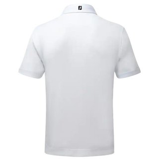 FootJoy Stretch Pique Solid men's polo, white