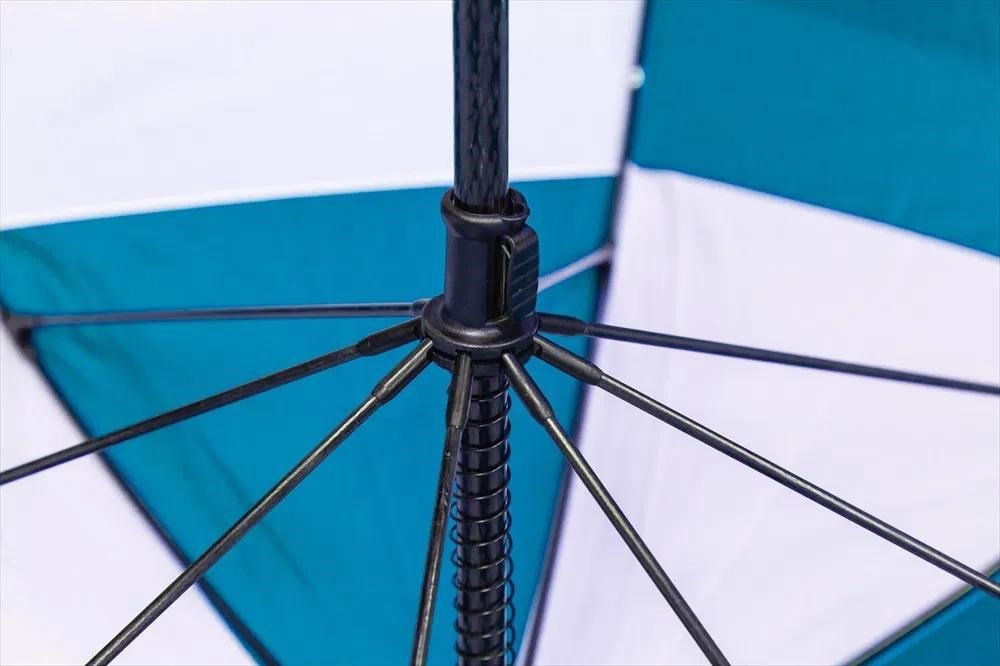 Longridge Dual Canopy 60" Golf Umbrella, blue/white