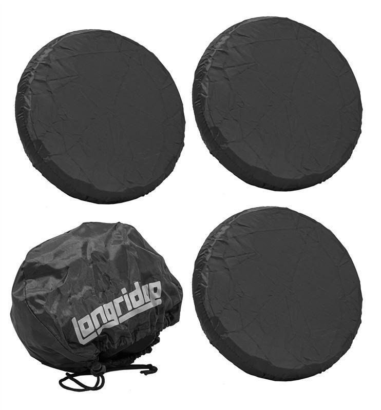 Longridge Universal 2-3-4 Wheel Covers, black