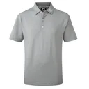 FootJoy Stretch Pique Solid junior polo, grey