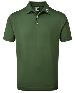 FootJoy Stretch Pique Solid men's polo, olive
