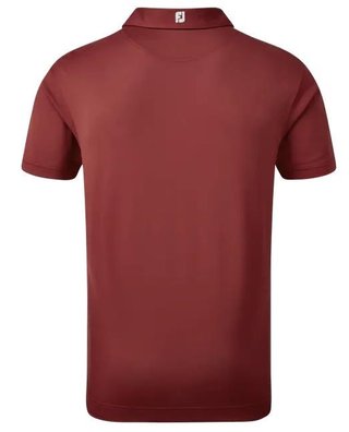 FootJoy Stretch Pique Solid men's polo, maroon