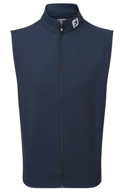 FootJoy Full-Zip Knit men's vest, navy