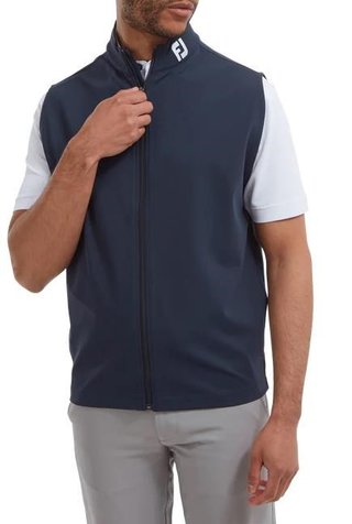 FootJoy Full-Zip Knit men's vest, navy