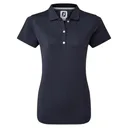 FootJoy Stretch Pique Solid women's polo, navy