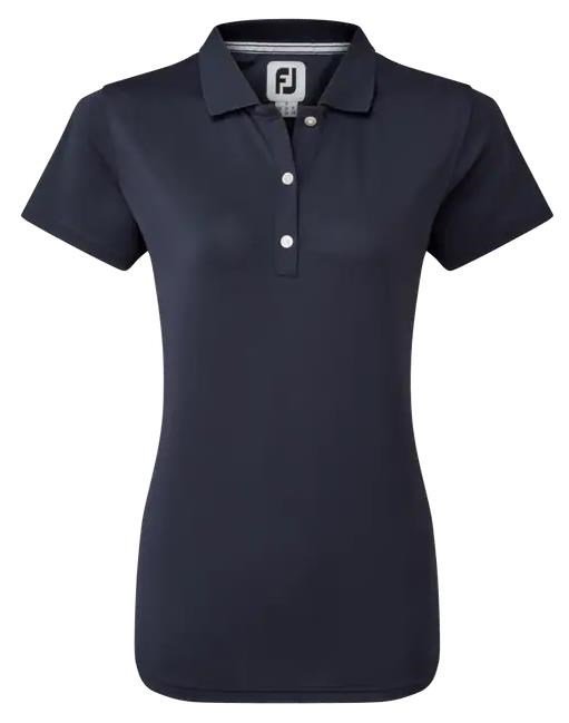 FootJoy Stretch Pique Solid women's polo, navy