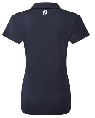 FootJoy Stretch Pique Solid women's polo, navy