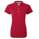 FootJoy Stretch Pique Solid women's polo, red