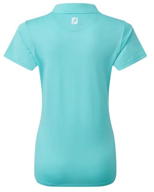 FootJoy Stretch Pique Solid women's polo, aqua