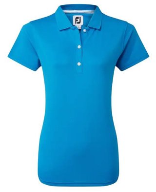 FootJoy Stretch Pique Solid women's polo, cobalt
