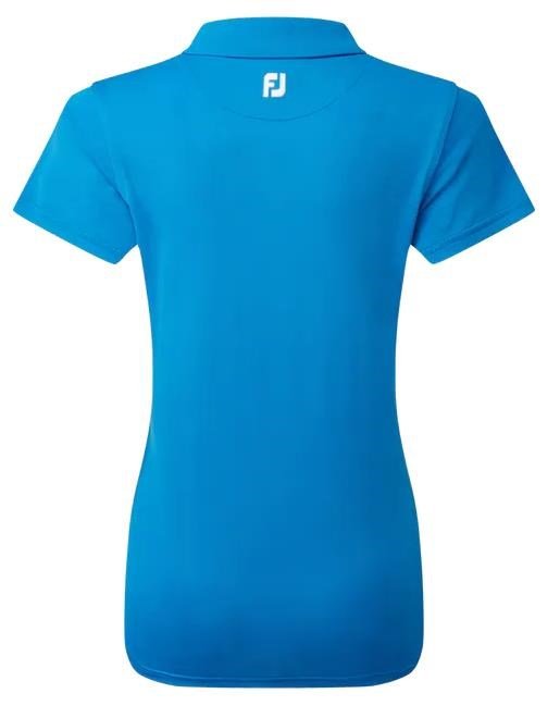 FootJoy Stretch Pique Solid women's polo, cobalt