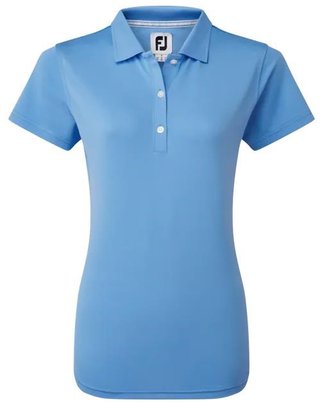 FootJoy Stretch Pique Solid women's polo, light blue