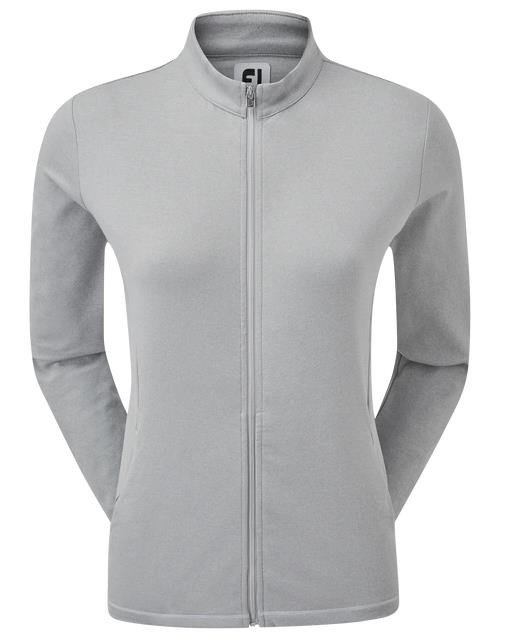 FootJoy Full-Zip Midlayer women's sweatshirt, gray