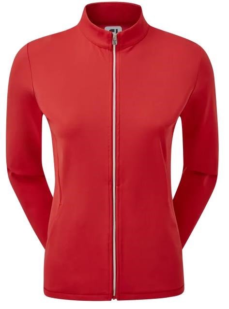 FootJoy Full-Zip Midlayer women's sweatshirt, red
