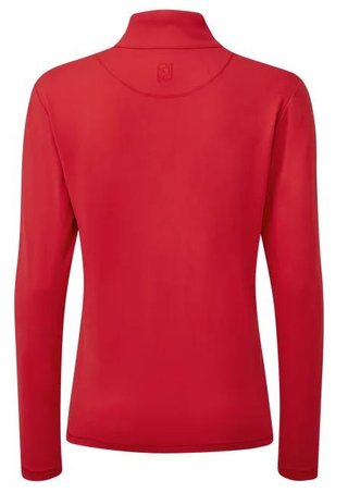 FootJoy Full-Zip Midlayer women's sweatshirt, red