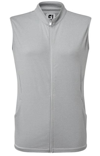FootJoy Full-Zip ladies vest, heather gray