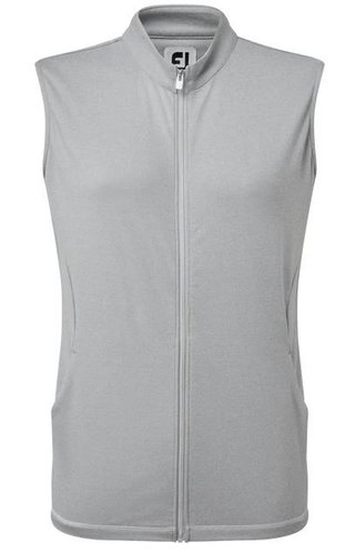 FootJoy Full-Zip ladies vest, heather gray