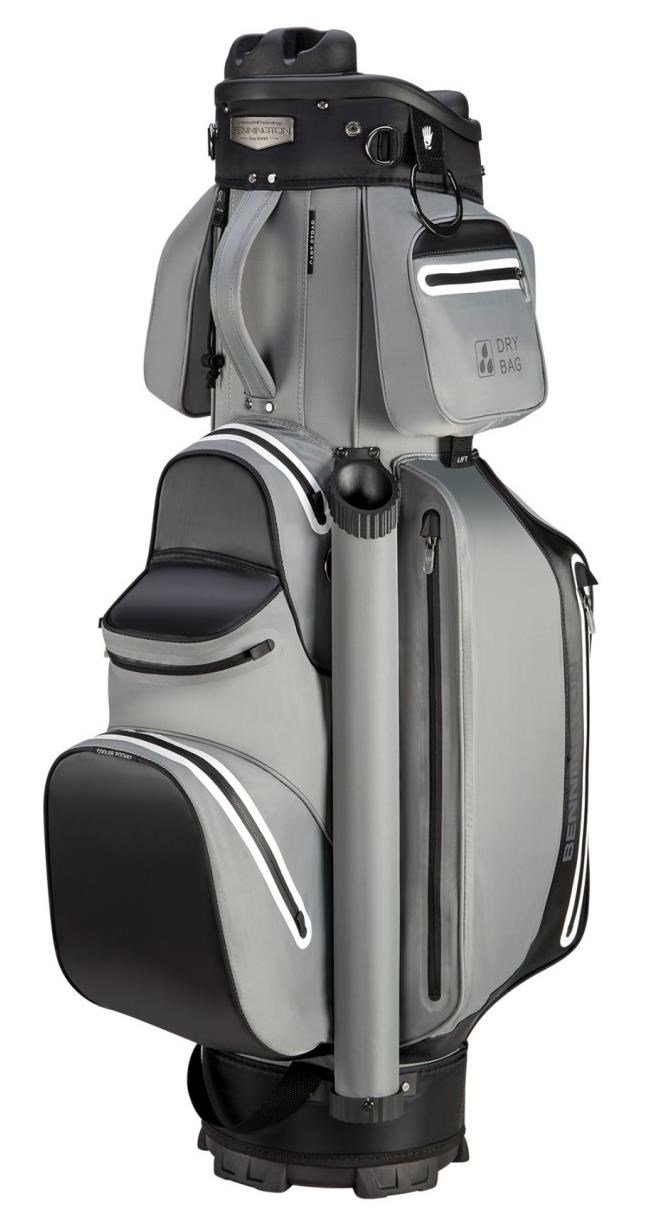 Bennington Select 360° Waterproof cart bag, grey/black