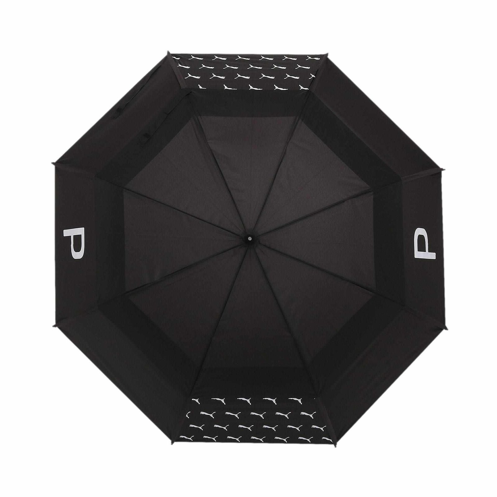 Puma Golf Puma 68" Enjoy Tour Double Canopy Umbrella, black