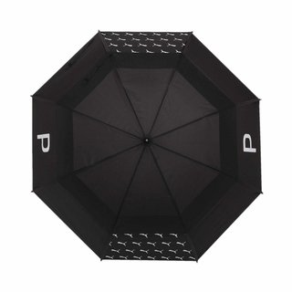 Puma Golf Puma 68" Enjoy Tour Double Canopy Umbrella, black