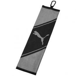 Puma Tri-Fold Golf Towel, gray